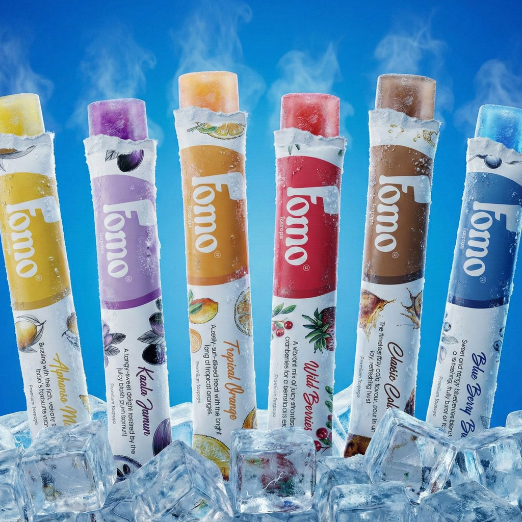 Frozen ice pops